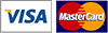 Visa and Mastercard accepted